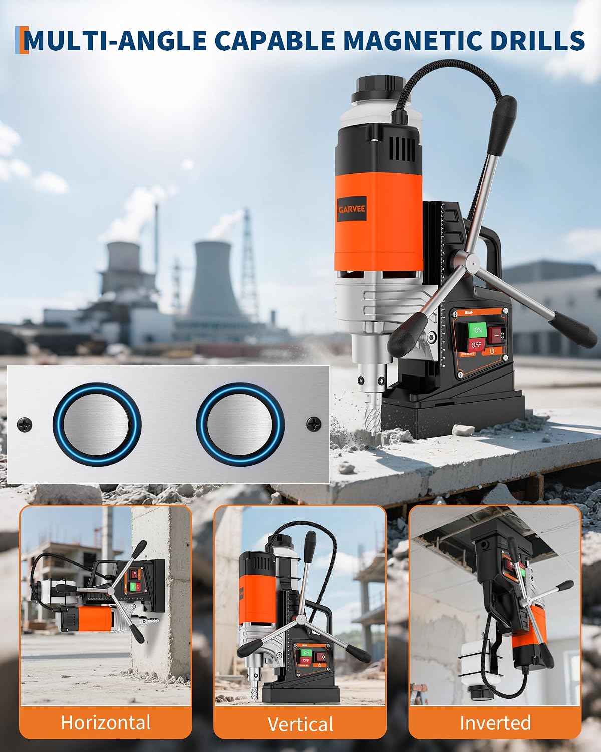 1650W Magnetic Drill Press – 1 - Magnetic Drill Press recension och pris
