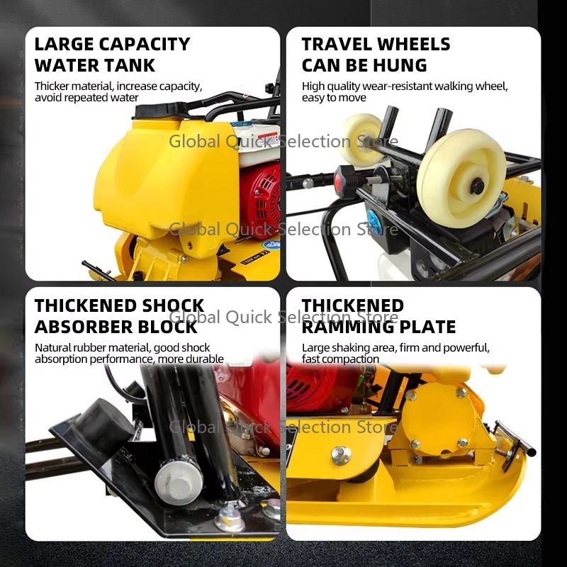 6.5HP Diesel Plate Compactor,  - Plate Compactor Vibrator recension och pris