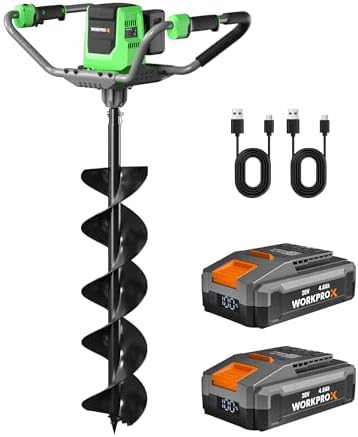WORKPROX 40V Electric Auger Po - Post Hole Digger recension och pris