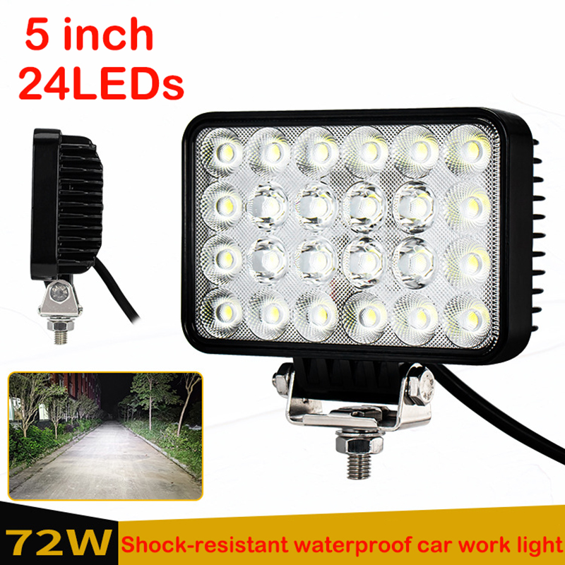 1PC 72W Vehicle Driving Light  - Vehicle Heavy Equipment recension och pris