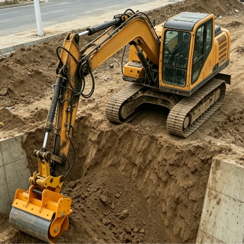 Customized Heavy Duty Hydrauli - Plate Compactor Vibrator recension och pris