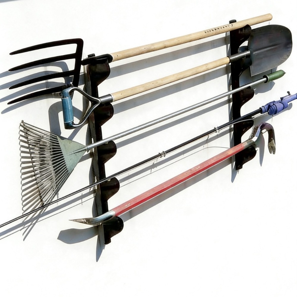Metal Wall‑Mounted Farm Tool S - Heavy Equipment Storage Yard recension och pris