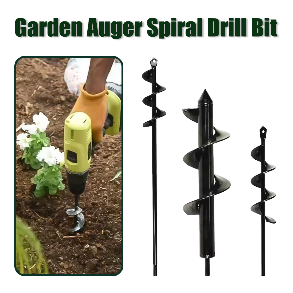 Garden Auger Spiral Drill Bit  - Post Hole Digger recension och pris