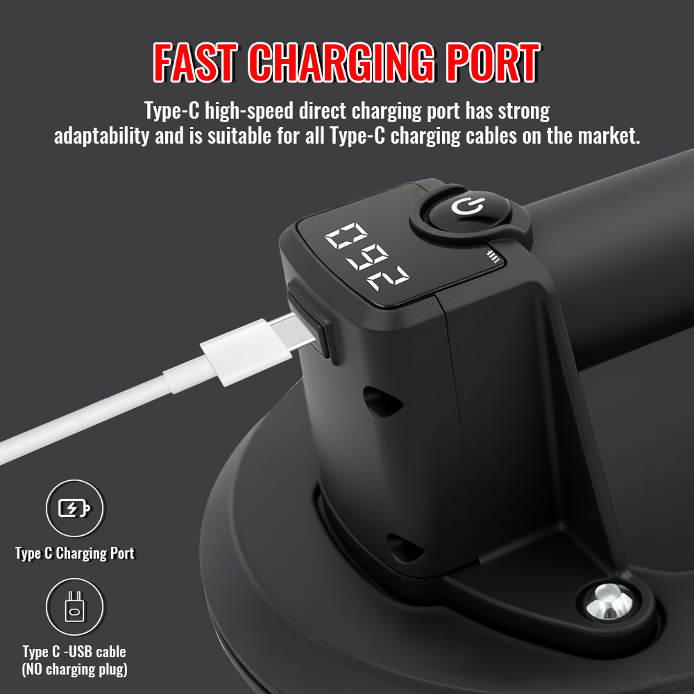NEW Electric oval Vacuum Sucti - Vacuum Suction Cup Lifter recension och pris