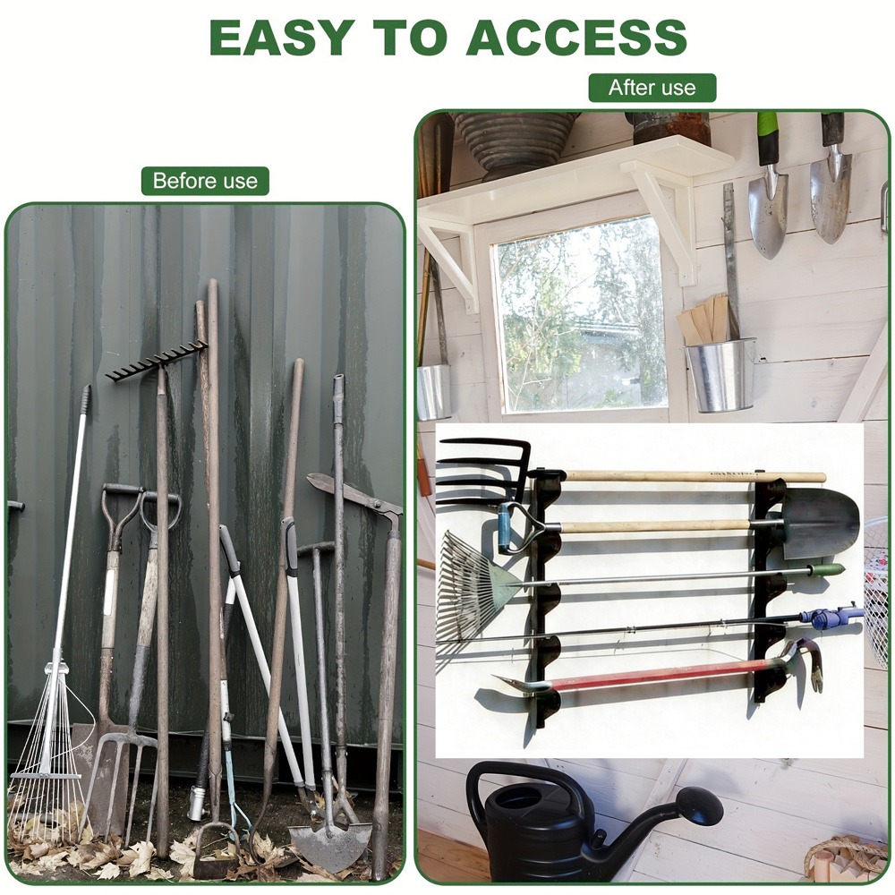 Wall‑Mounted Farm Yard Tool St - Heavy Equipment Storage Yard recension och pris