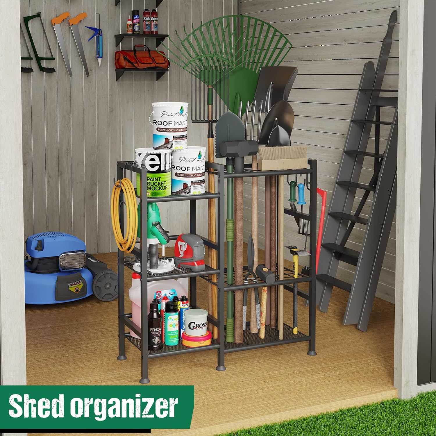 Large Capacity Garage & Garden - Heavy Equipment Storage Yard recension och pris