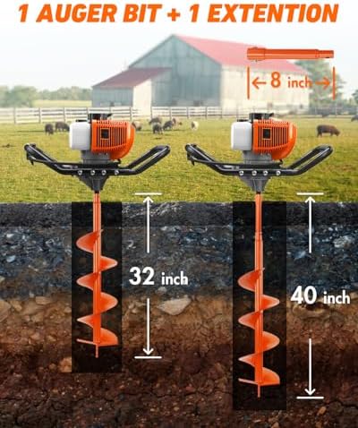 NEO-TEC 63CC Post Hole Digger  - Post Hole Digger recension och pris