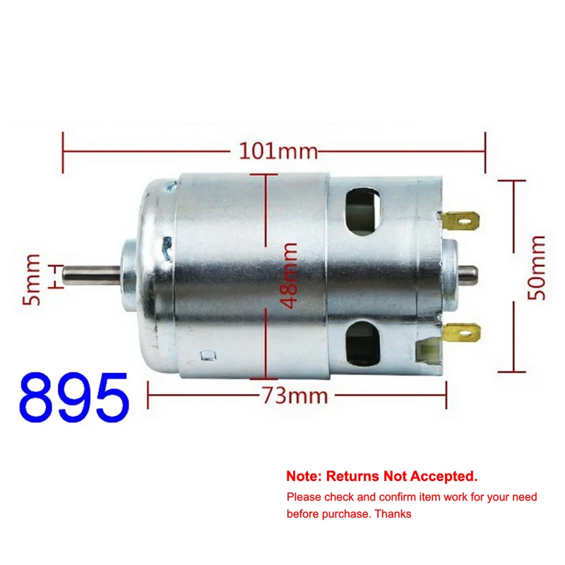 RS-895 DC 6V-24V 18V 9300RPM H - Magnetic Drill Press recension och pris
