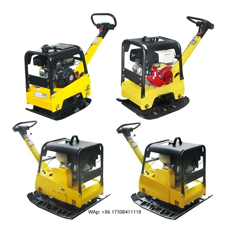Handheld Reversible Soil Compa - Plate Compactor Vibrator recension och pris