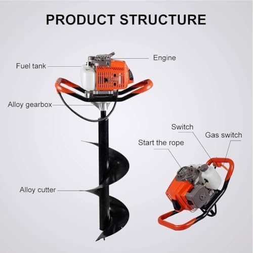 62CC Auger Post Hole Digger Ga - Post Hole Digger recension och pris