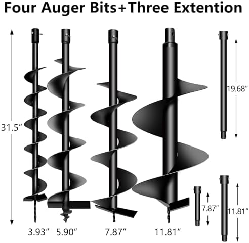 62CC Auger Post Hole Digger Ga - Post Hole Digger recension och pris
