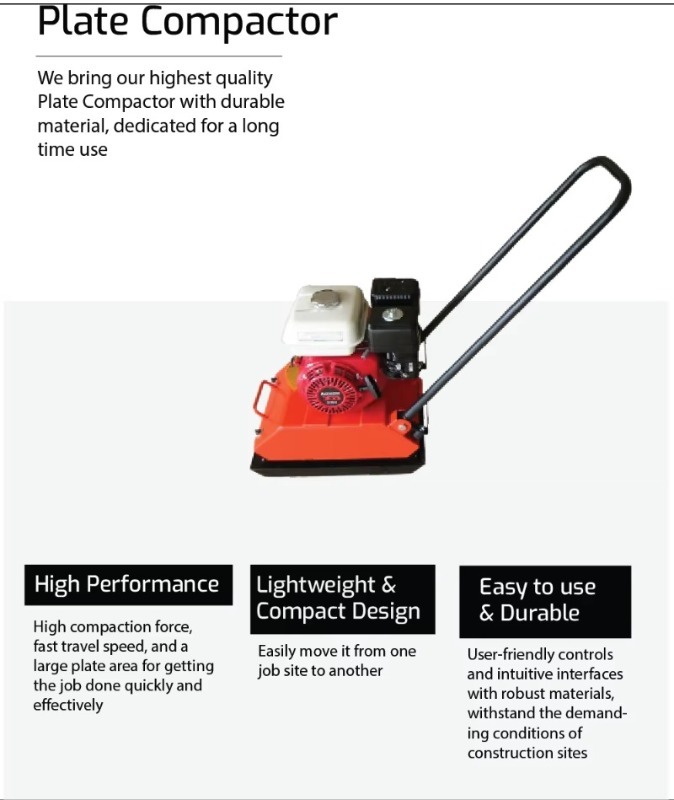 HOT SELLING High Quality Vibra - Plate Compactor Vibrator recension och pris