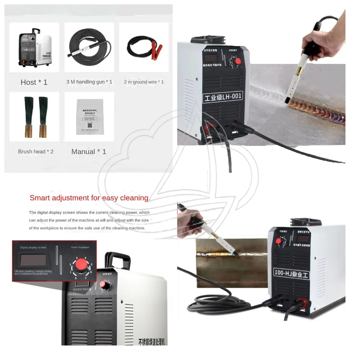 High Wattage Weld Seam Cleanin - Heavy Equipment Processor recension och pris