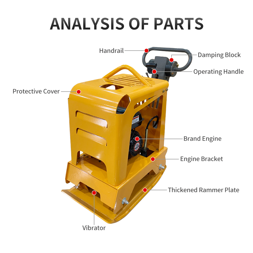 C160 Asphalt Pavement Vibratio - Plate Compactor Vibrator recension och pris